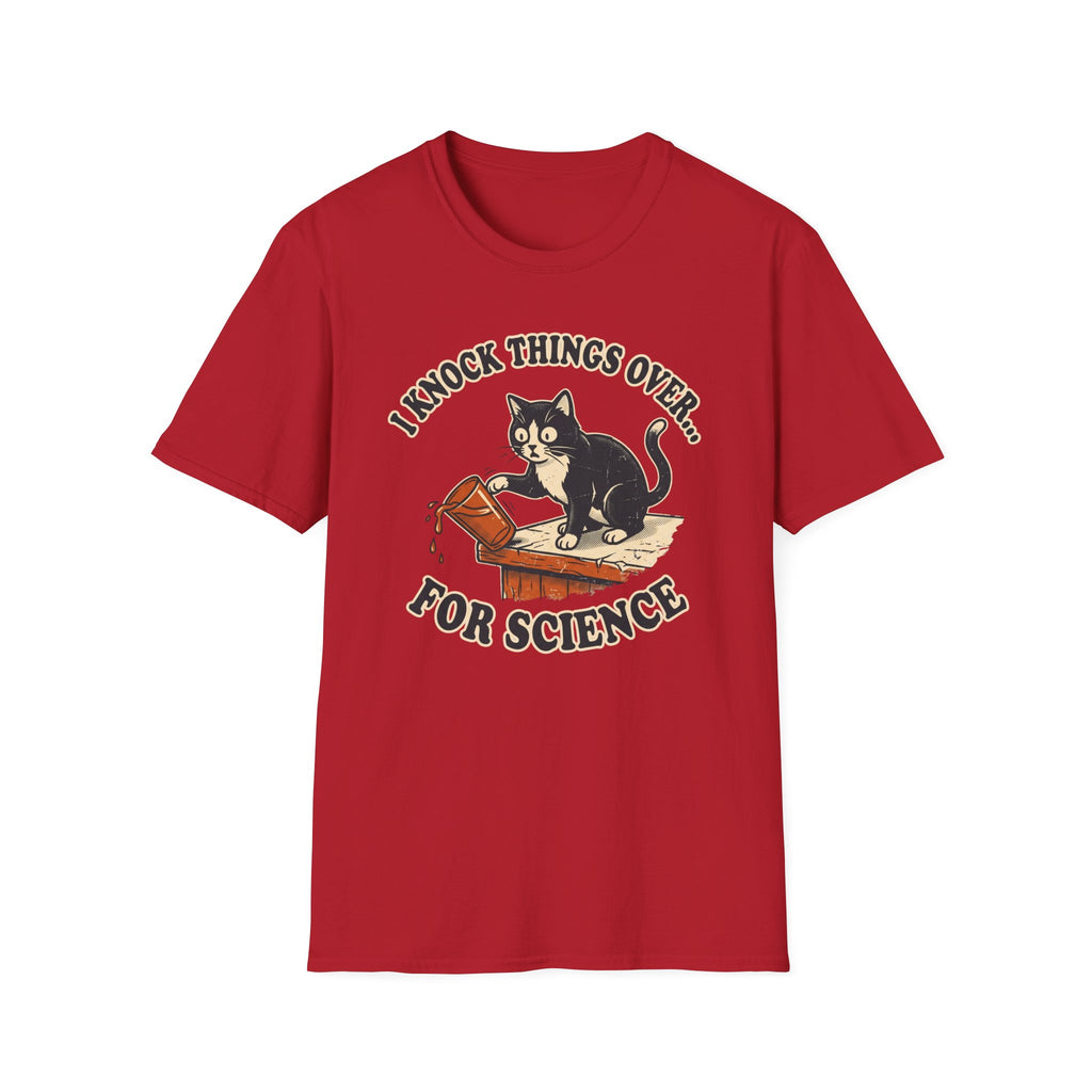 Knock Things Over for Science T-Shirt