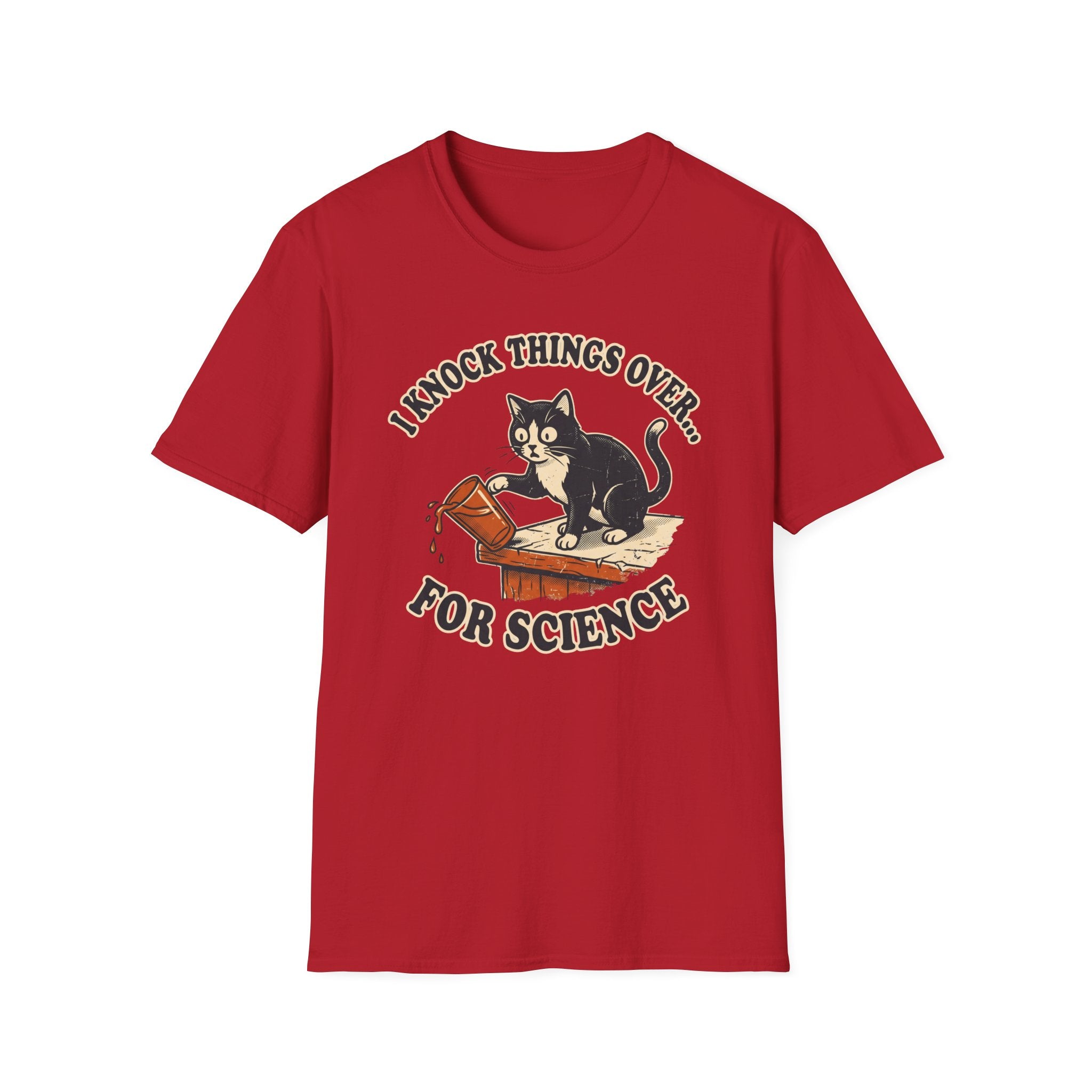 Knock Things Over for Science T-Shirt
