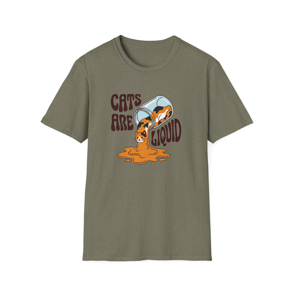 Cats Are Liquid T-Shirt