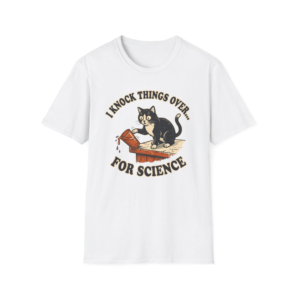 Knock Things Over for Science T-Shirt