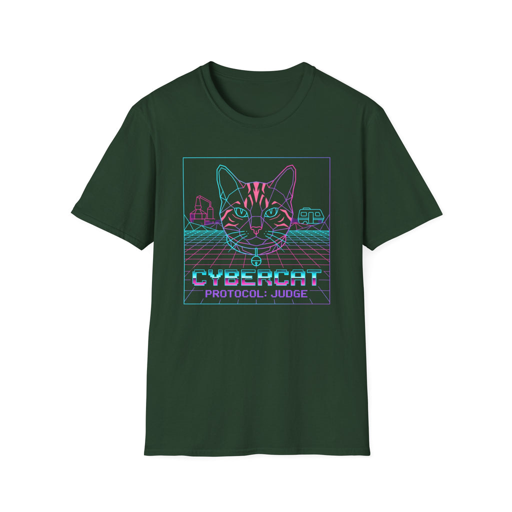 Cybercat Protocol Judge T-Shirt
