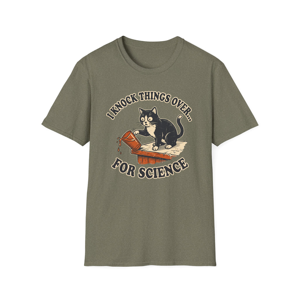 Knock Things Over for Science T-Shirt