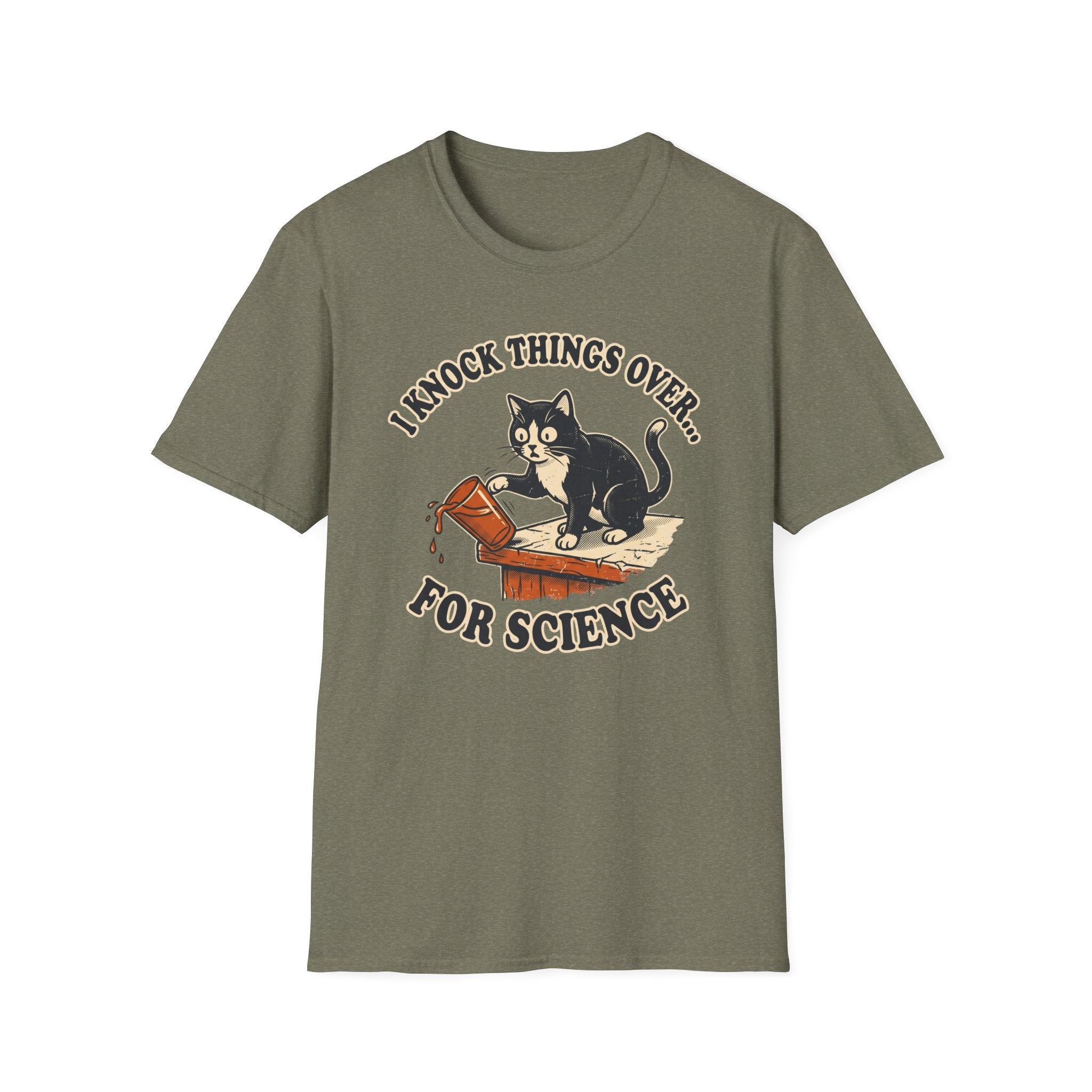 Knock Things Over for Science T-Shirt